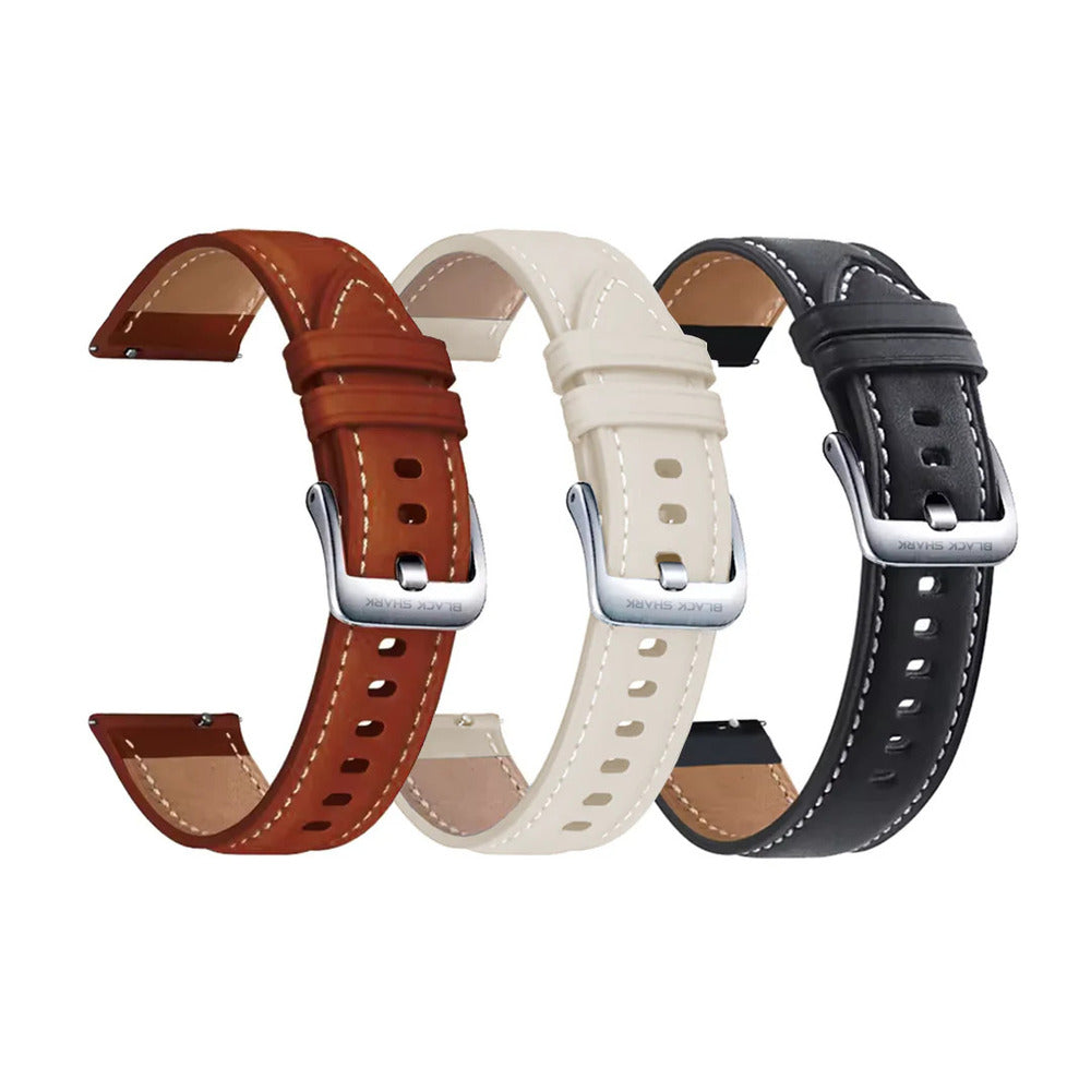 Sangle pour Montres Blackshark en Cuir