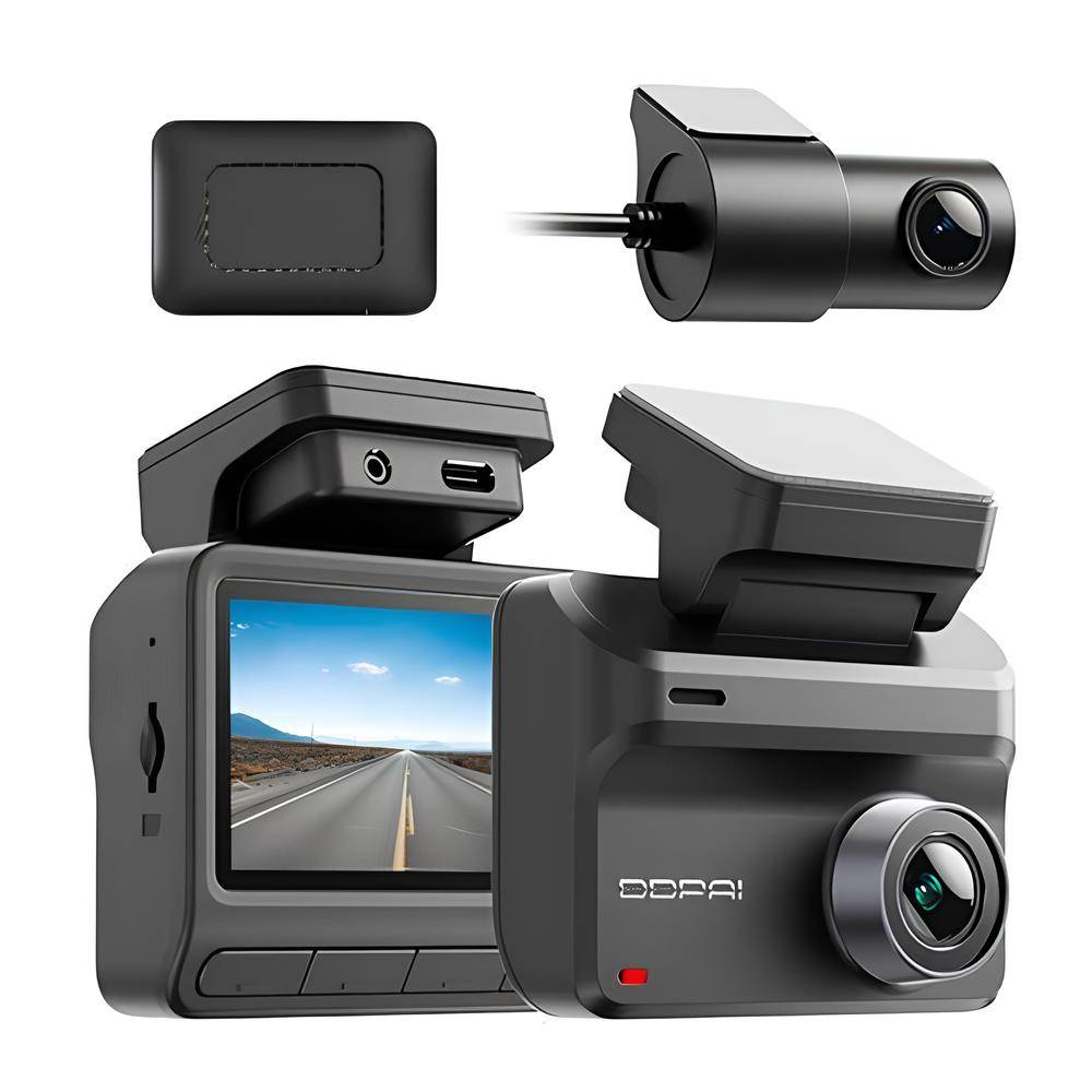 Caméra de Voiture 4G & 4K Avant + 1080p Arrière - DDPAI Z50 Pro Dual 4G