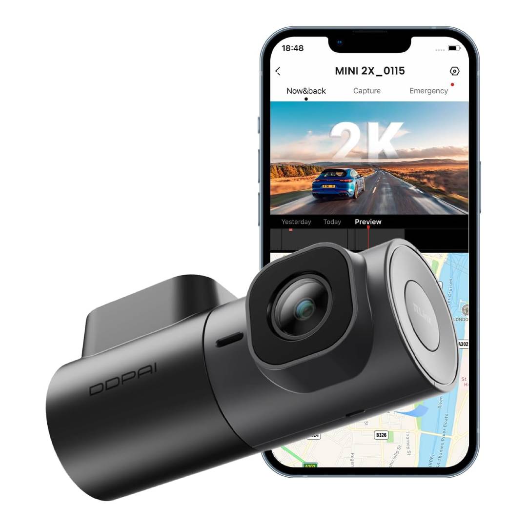 Caméra de Voiture Vue Avant 2K – DDPAI Mini2x
