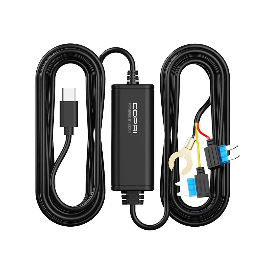 Pack : DPAI Z50 Pro Dual  + DDPAI Kit Hardwire + Carte Mémoire 128GB + Instalation