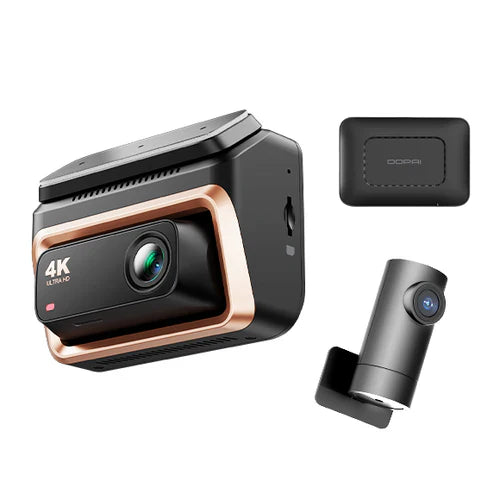 Caméra de voiture 4G 4K Avant/ 1080p Arrière – DDPAI Z60 Pro 4G 4K