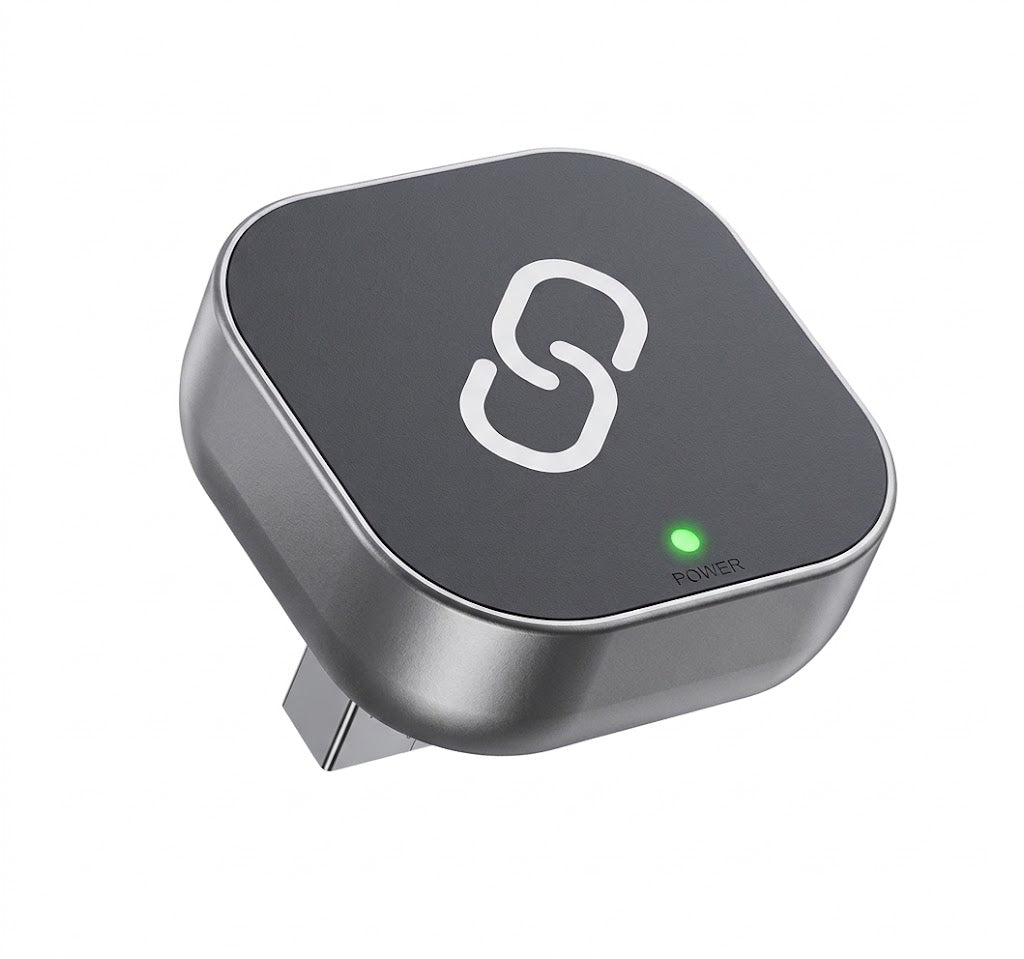 Adaptateur Wireless CarPlay Android Auto 2-en-1 Dongle USB Plug Play Mini Box